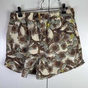 NWT $ 60 The North‎ Face Women's Med Desert Print FlashDry Shorts Gravel TNF